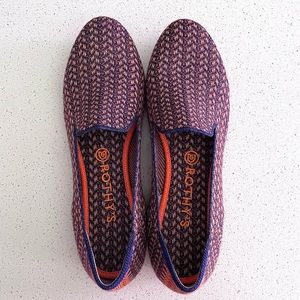 Rothys Walnut Tweed Loafers